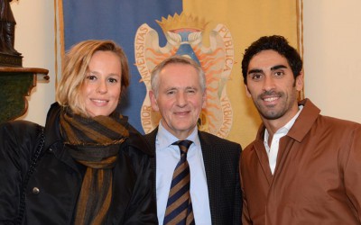 I giovani favolosi: Filippo Magnini e Federica Pellegrini incontrano gli studenti della Carlo Bo