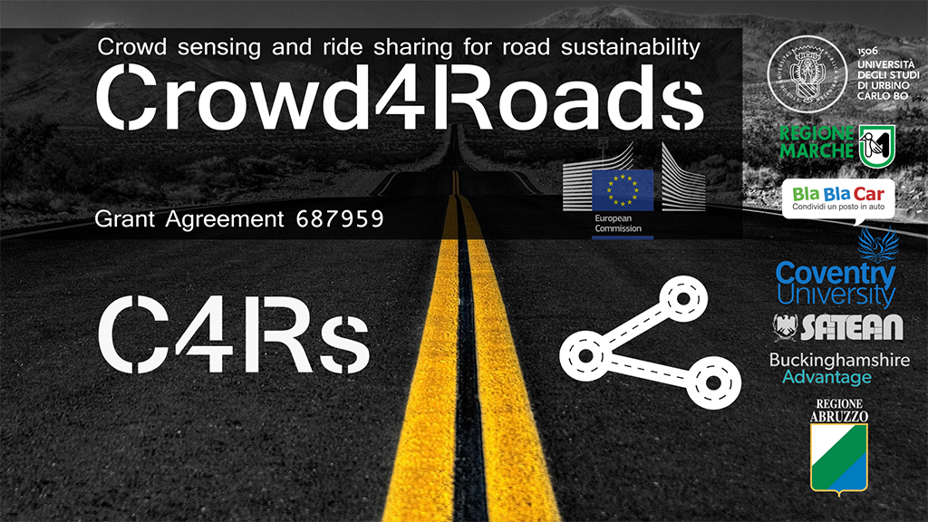CROWD4ROADS: un progetto che piace all’Europa