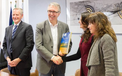 Il Presidente Luca Ceriscioli incontra i fisici della Carlo Bo