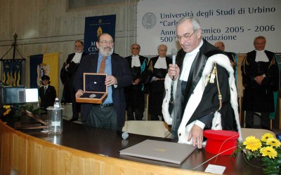 L’Università di Urbino piange la scomparsa di Umberto Eco
