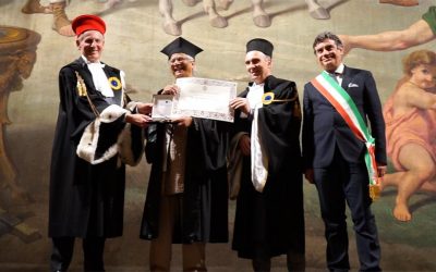 Il Sigillo di Ateneo al Premio Nobel per la Pace Muhammad Yunus