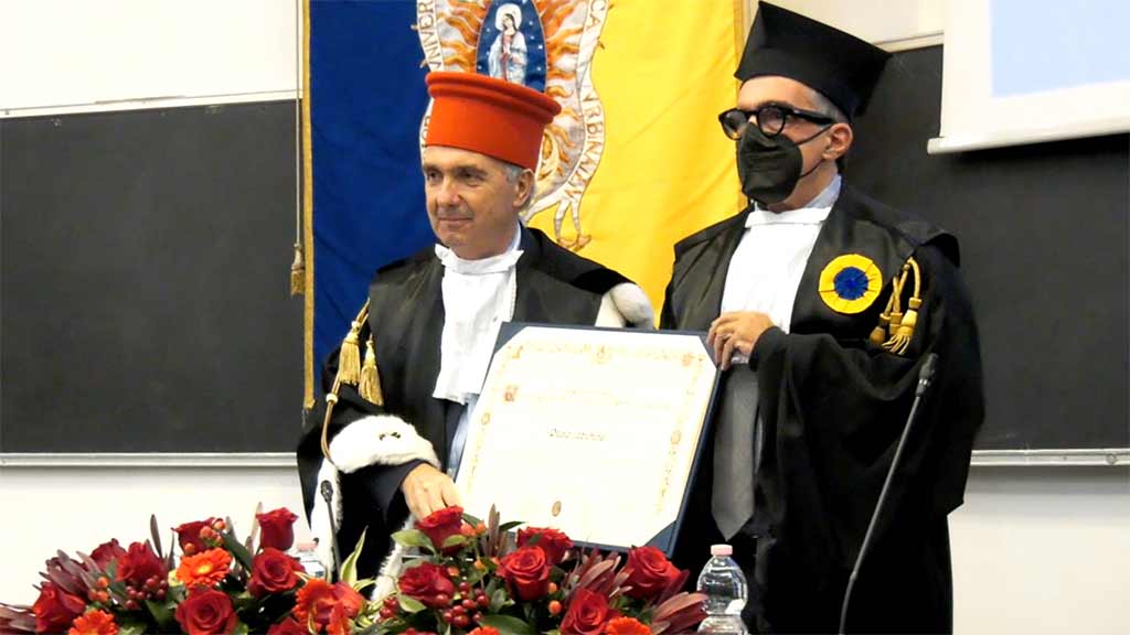 A Paolo Iabichino la laurea honoris causa in Comunicazione e Pubblicità per le Organizzazioni